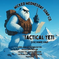 "shave soap"  tactical yeti 