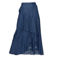 Image 2 of Such Class Denim Maxi Skirt 