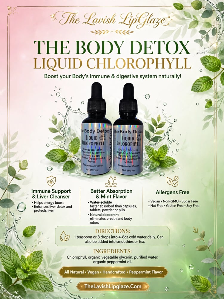 Image of The Body Detox Liquid Chlorophyll 