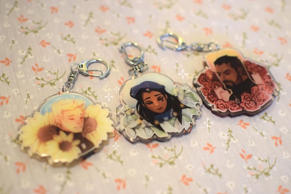 Image of (retiring) old soldiers overwatch 2.5in charms
