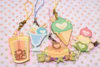Image 2 of (retiring) owl reaper bean café 2in charms