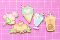 Image 1 of (retiring) owl reaper bean café 2in charms