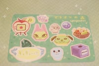 Image 2 of animal crossing gamecube sticker sheet