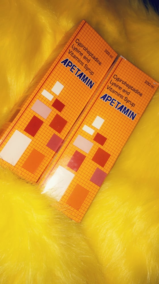 Image of 2 bottles of apetamin 