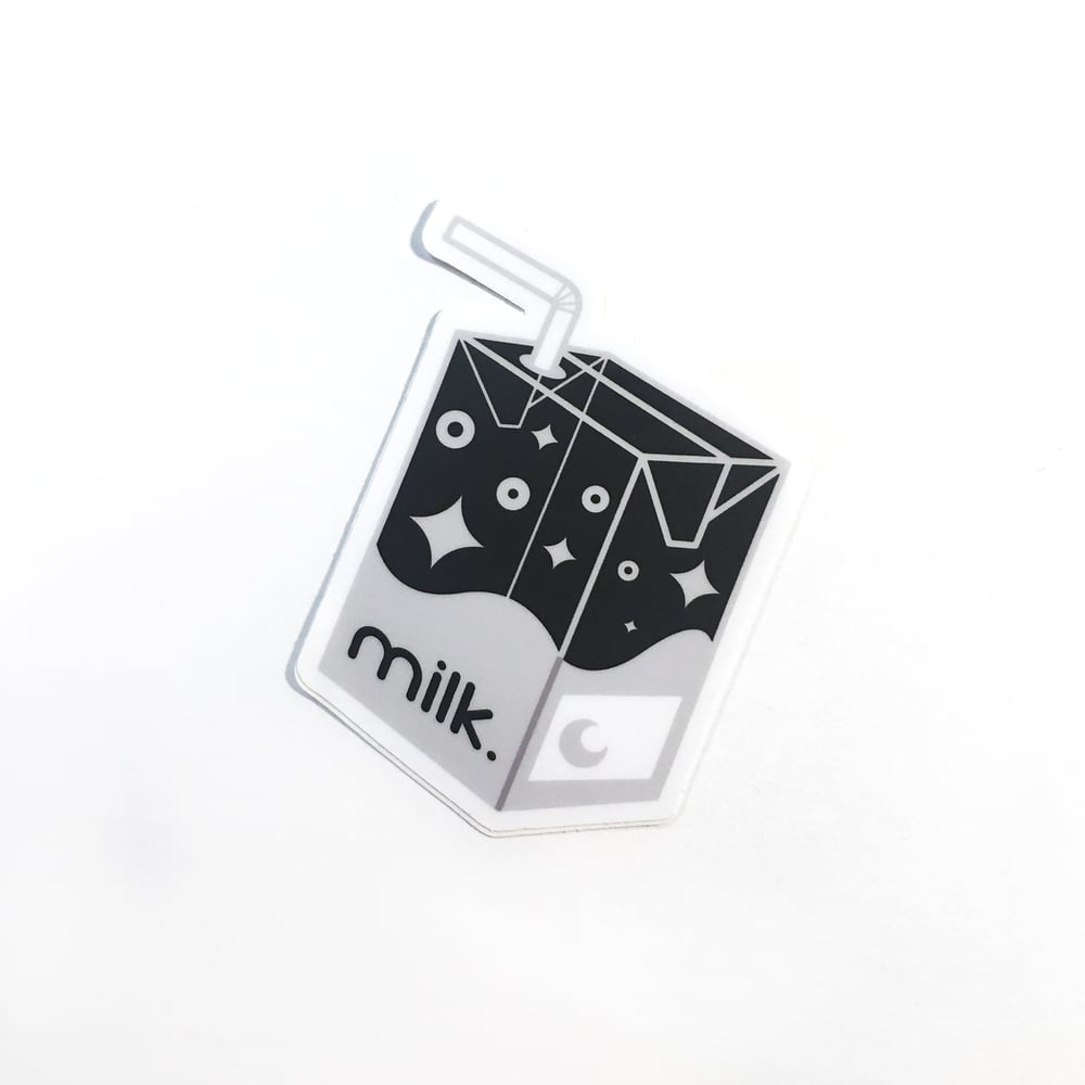 Image of milk-to-go | 3" vinyl sticker