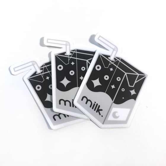 Image of milk-to-go | 3" vinyl sticker