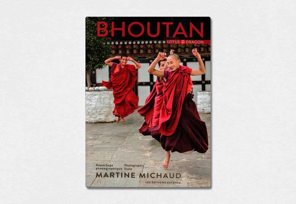 Image of Bhutan / Bhoutan - Lotus et dragon (4)