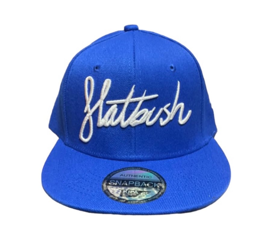 Image of Flatbush Signature SnapBack (RoyalBlue/White)