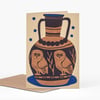 Owl Pot Card
