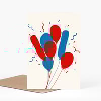 Image 1 of Bunch 'o Balloons card