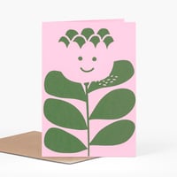 Image 1 of Friendly Flower Card