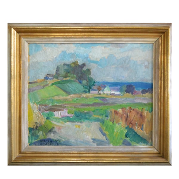 Image of 1951, Sea View, Lomma Landscape, Karl Enock Ohlsonn