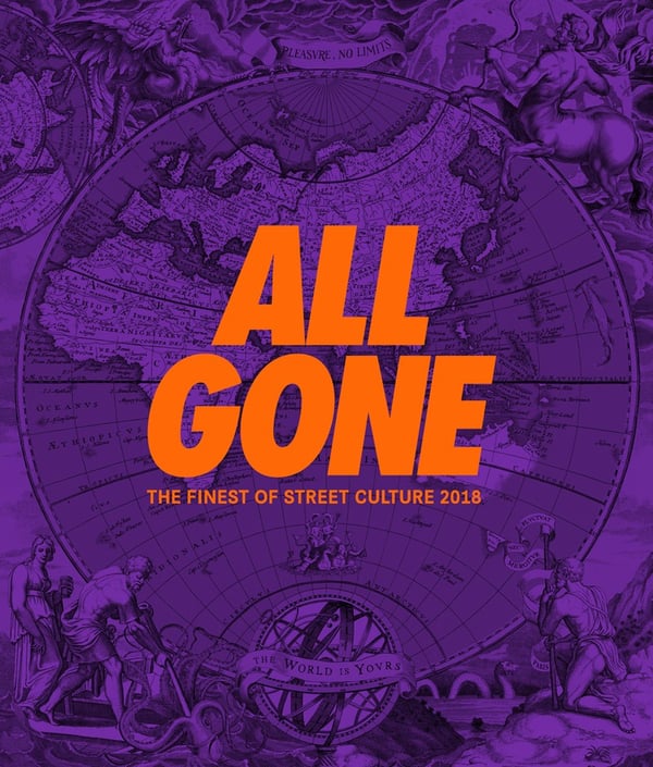 Image of ALL GONE 2018 "The World is Yours" Purple Reign - LAST ONE 