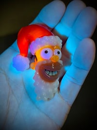 Image 2 of Homer Santa Pendant/Ornament