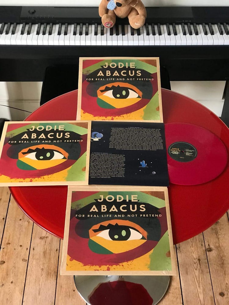 Image of For Real Life And Not Pretend Limited Edition 12'' Red Vinyl