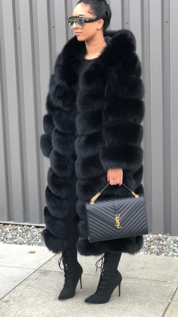 イチ1piu1uguale3 LUXURY FAKE FAR COAT 1piu1uguale3 LUXURY FAKE FAR