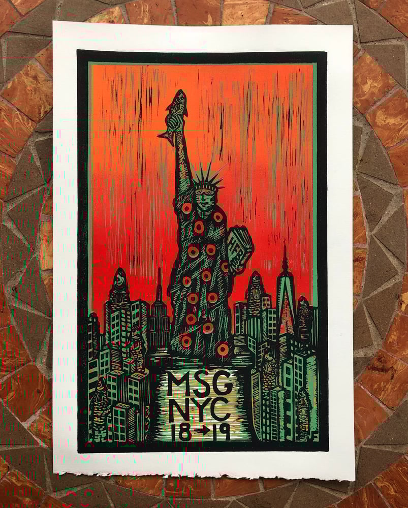 Image of New Year’s run prints