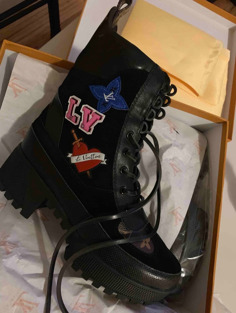 Image of Womens Louis Vuitton Boots