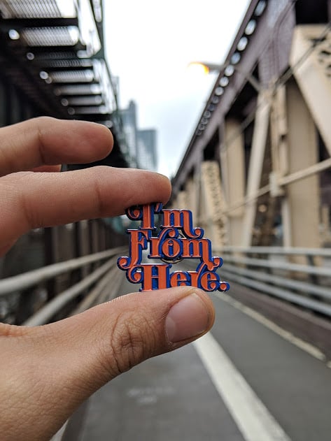 Image of 'I'm From Here' Pin