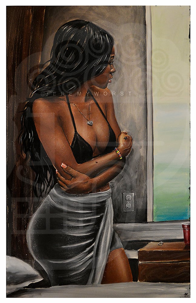 Image of JEREMY WORST SLEEPLESS awesome Artwork Signed Print