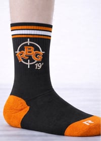 Image 1 of RBG 19' Fitted Socks