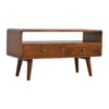 Mid Century Media Unit - Chestnut