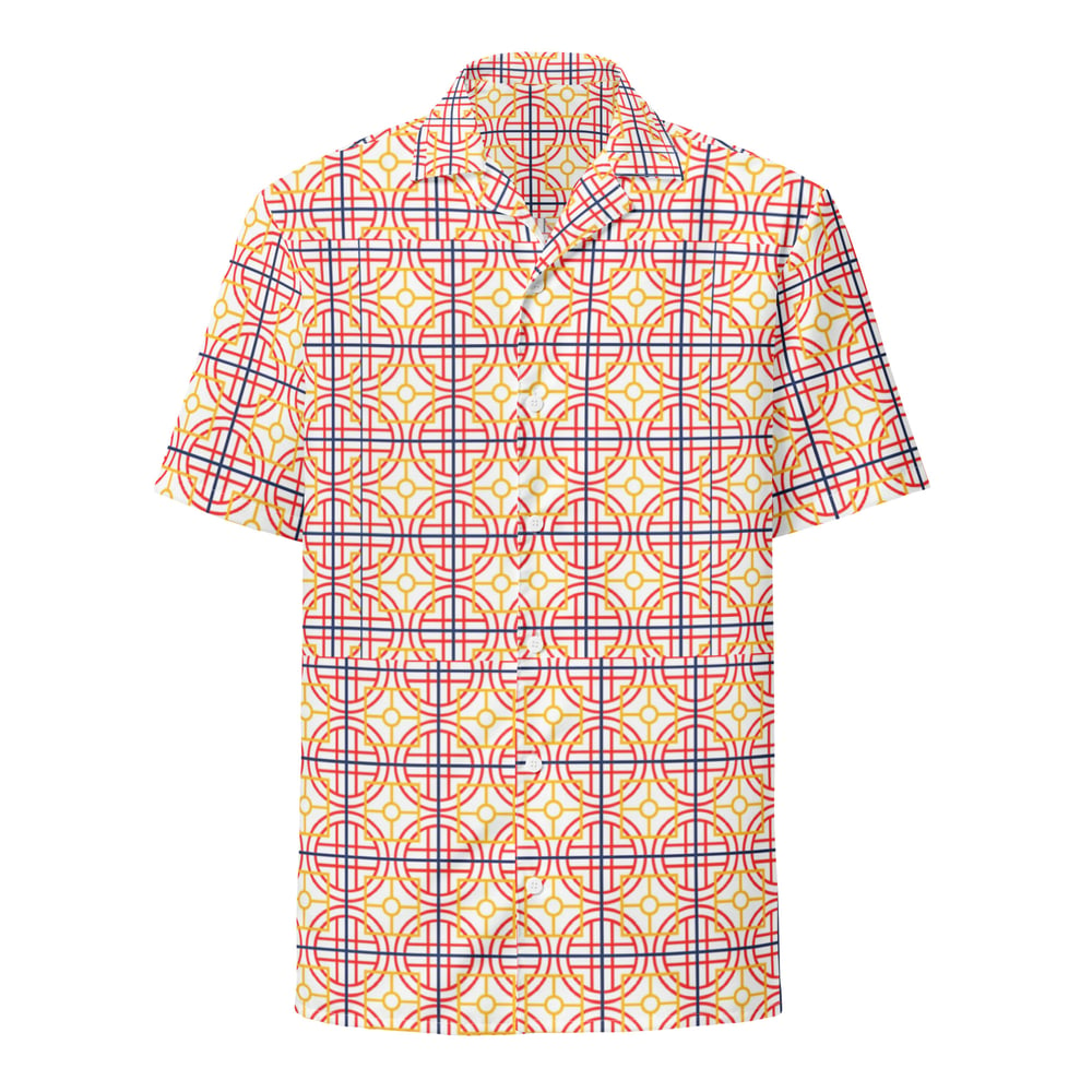 ZEN EXP - Miami Nights II Unisex button shirt