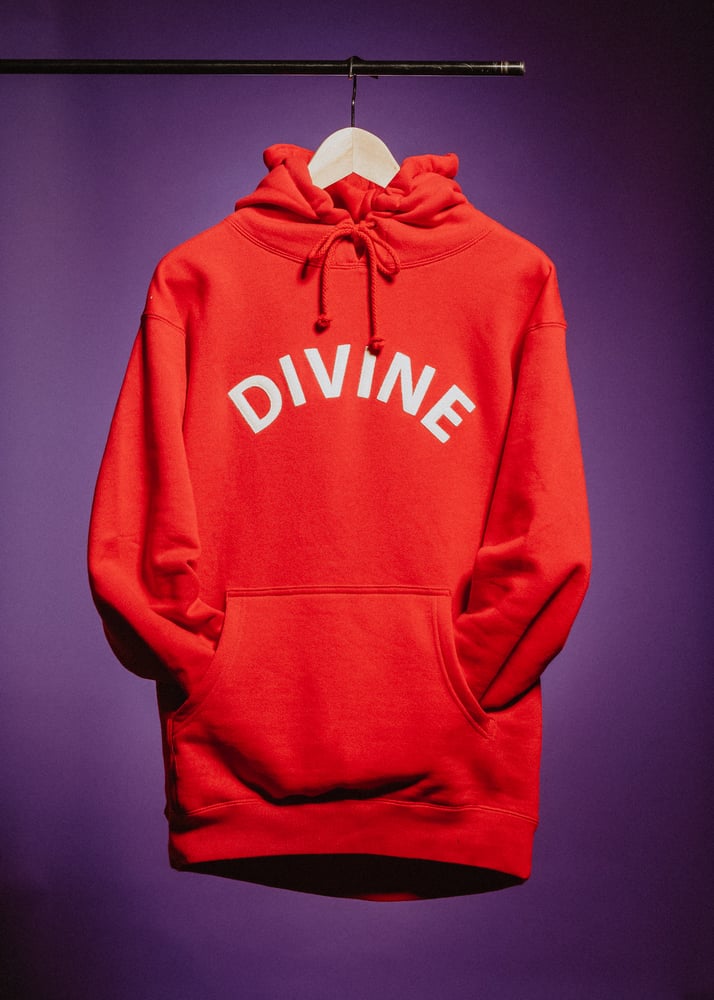 Image of ARCH LOGO HOODIE (RED)