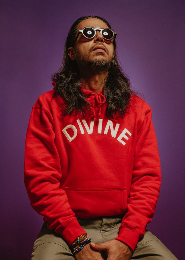 Image of ARCH LOGO HOODIE (RED)