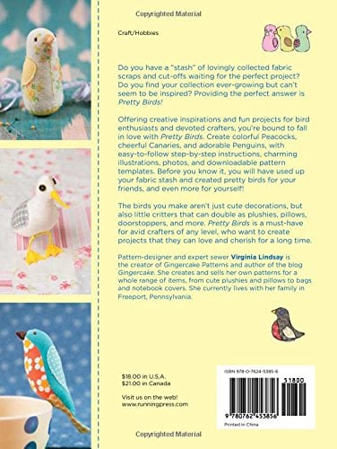 Image of Pretty Birds: 18 simple projects to Sew and Love