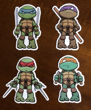 Image of Four Brothers Premium Sticker Pack!