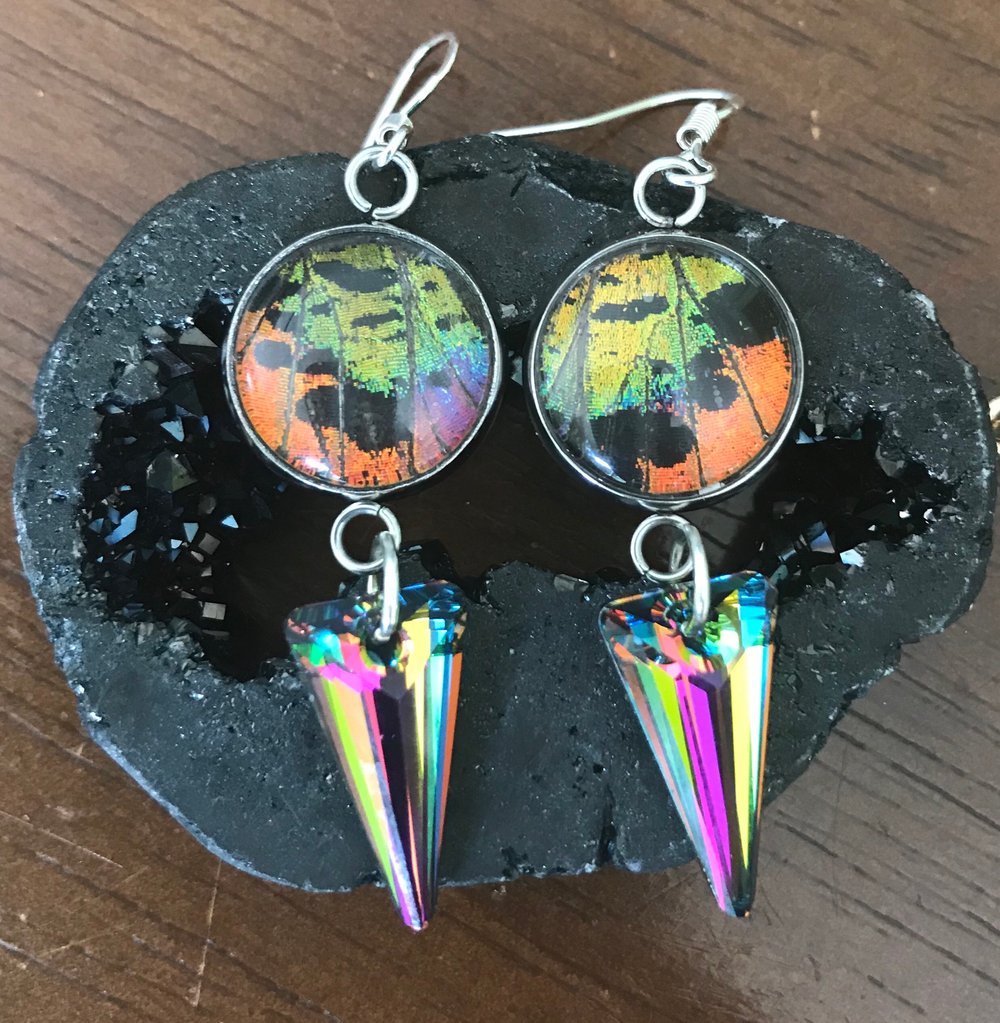 Image of Swarovski Sunset Earrings