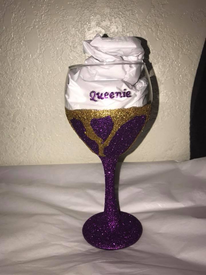 Image of Elegant Decorated Glass