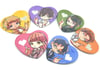 WOTAKOI Foil Heart button pins