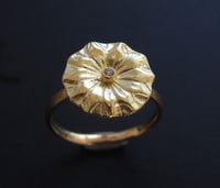 Image 4 of Lotus Leaf Diamond Ring 