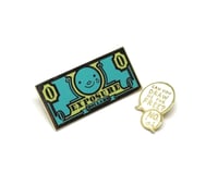 Image 2 of Exposure dollars enamel pin