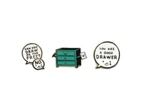 Image 1 of DRAWER enamel pins