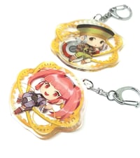 Image 1 of Threads of Fate : Mint and Rue Acrylic charm