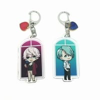 Image 2 of MM: V and Saeran Glitter charms