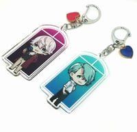 Image 1 of MM: V and Saeran Glitter charms