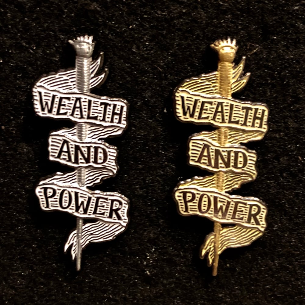 Image of Scepter of Wealth and Power pins