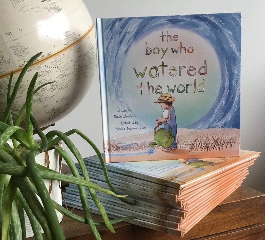 Image of The boy who watered the world - Hardback - SOLD OUT