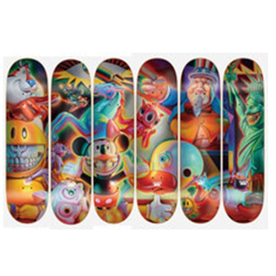 Image of DGK X Ron English Skateboard Decks - FULL SET