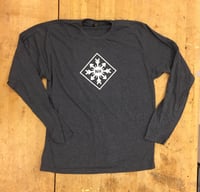 Image 2 of Unisex Diamond Snowflake - Long sleeve