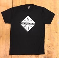 Image 1 of Diamond Logo Black t-shirt - unisex