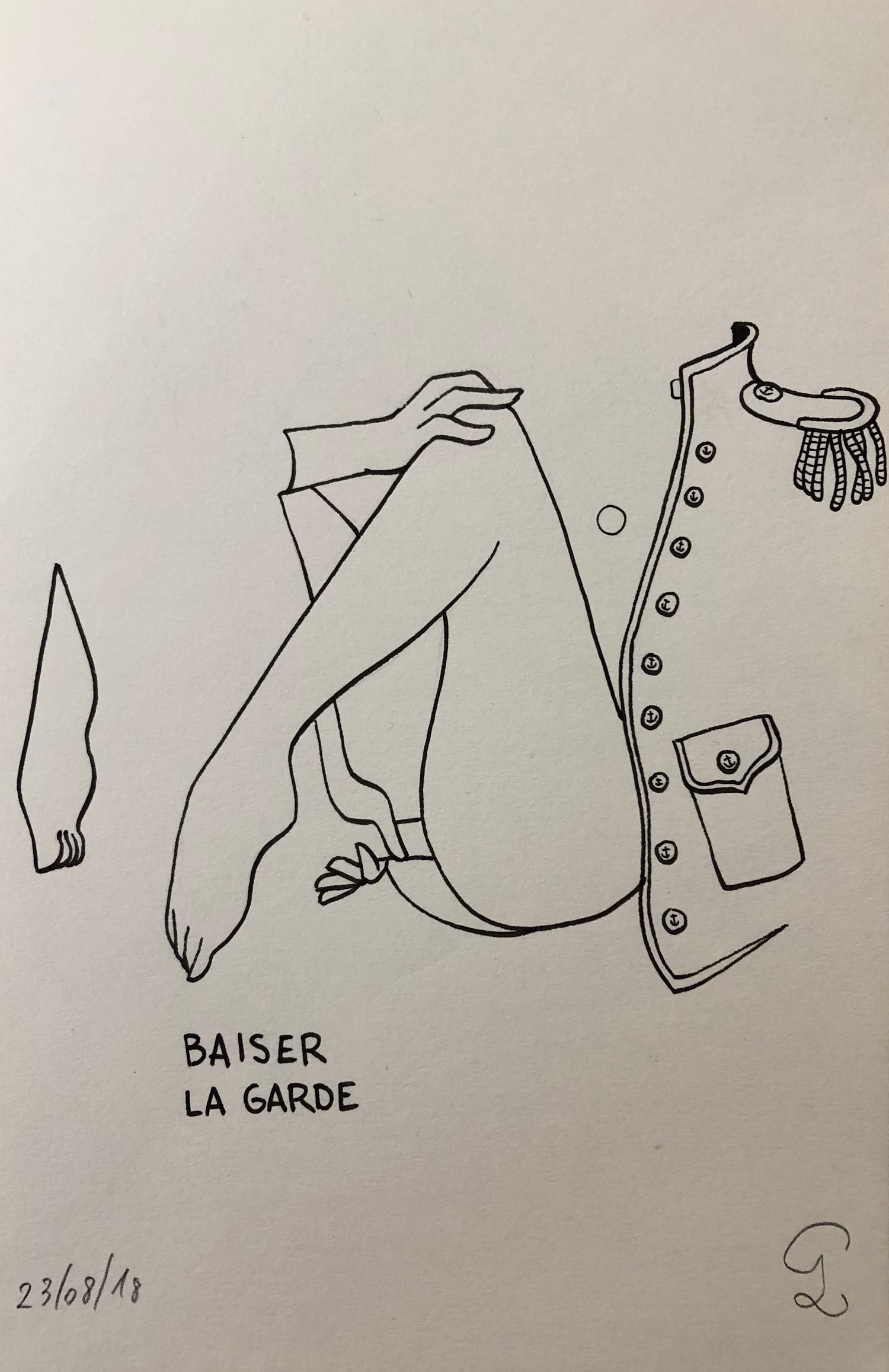 Petites Luxures - "Baiser la garde"