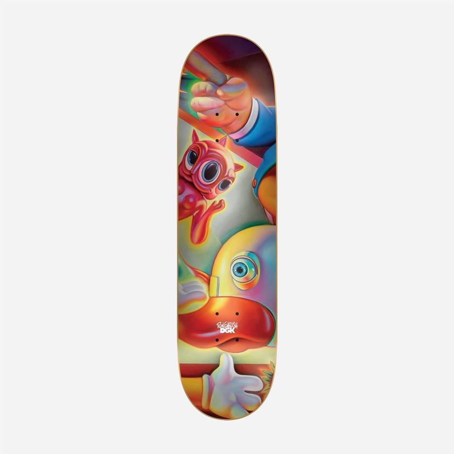 Image of DGK x Ron English #4 8.0" Skateboard Deck