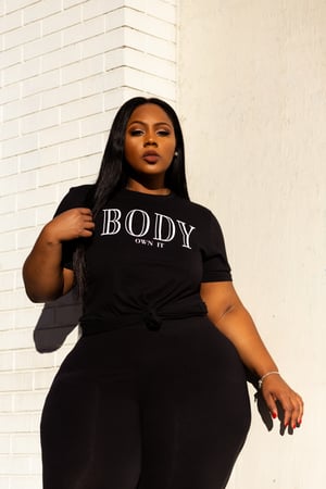 Image of BODY Top- Black