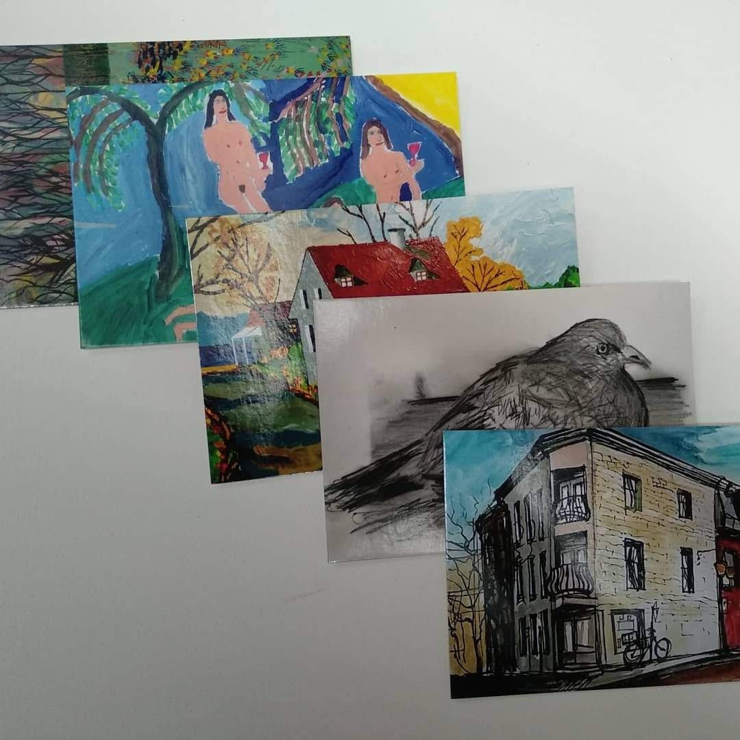 Image of Cartes postales St-James -Paquet de 5/ St-James Postcards-Pack of 5