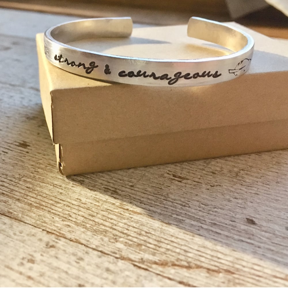 Image of Strong & Courageous Bracelet 